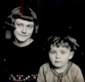 Meine Mutter Fridel und ihr Bruder Tell Schiller, der im 2. Krieg bleibt